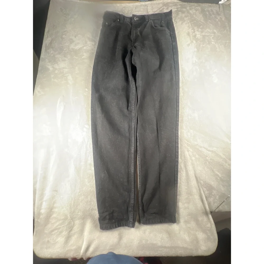 Vintage Levis 550 Orange Tab Black Relaxed Fit Tapered Leg Jeans Mens 34x34 0896